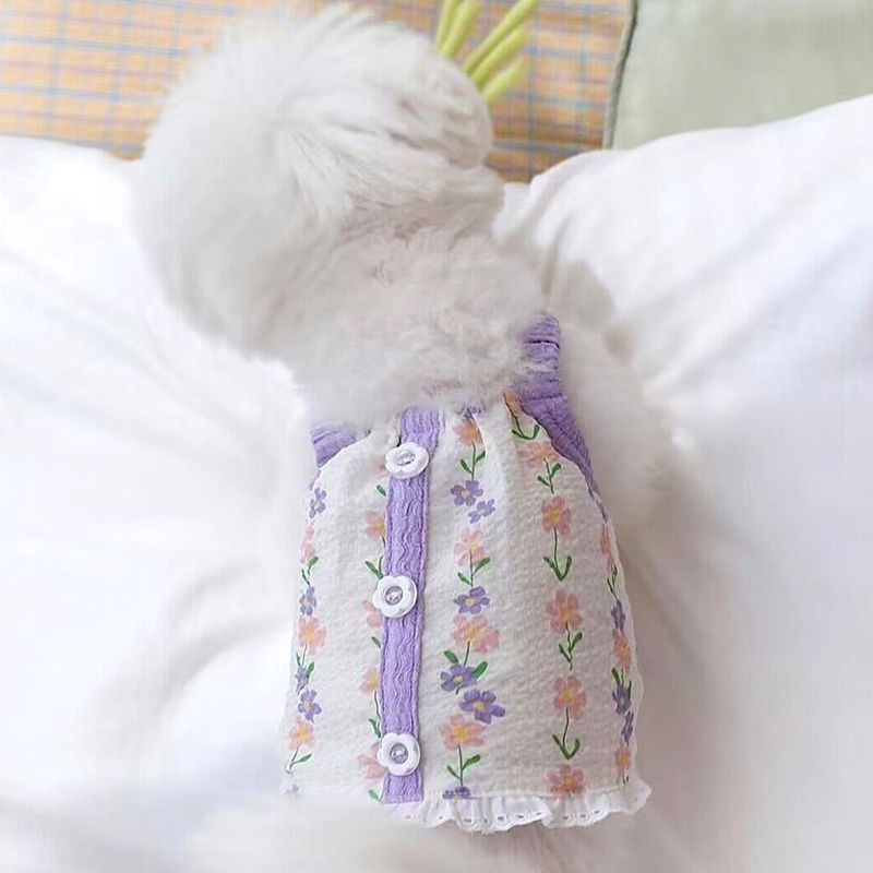 Breathable Cotton Pet Outfit for Cats
