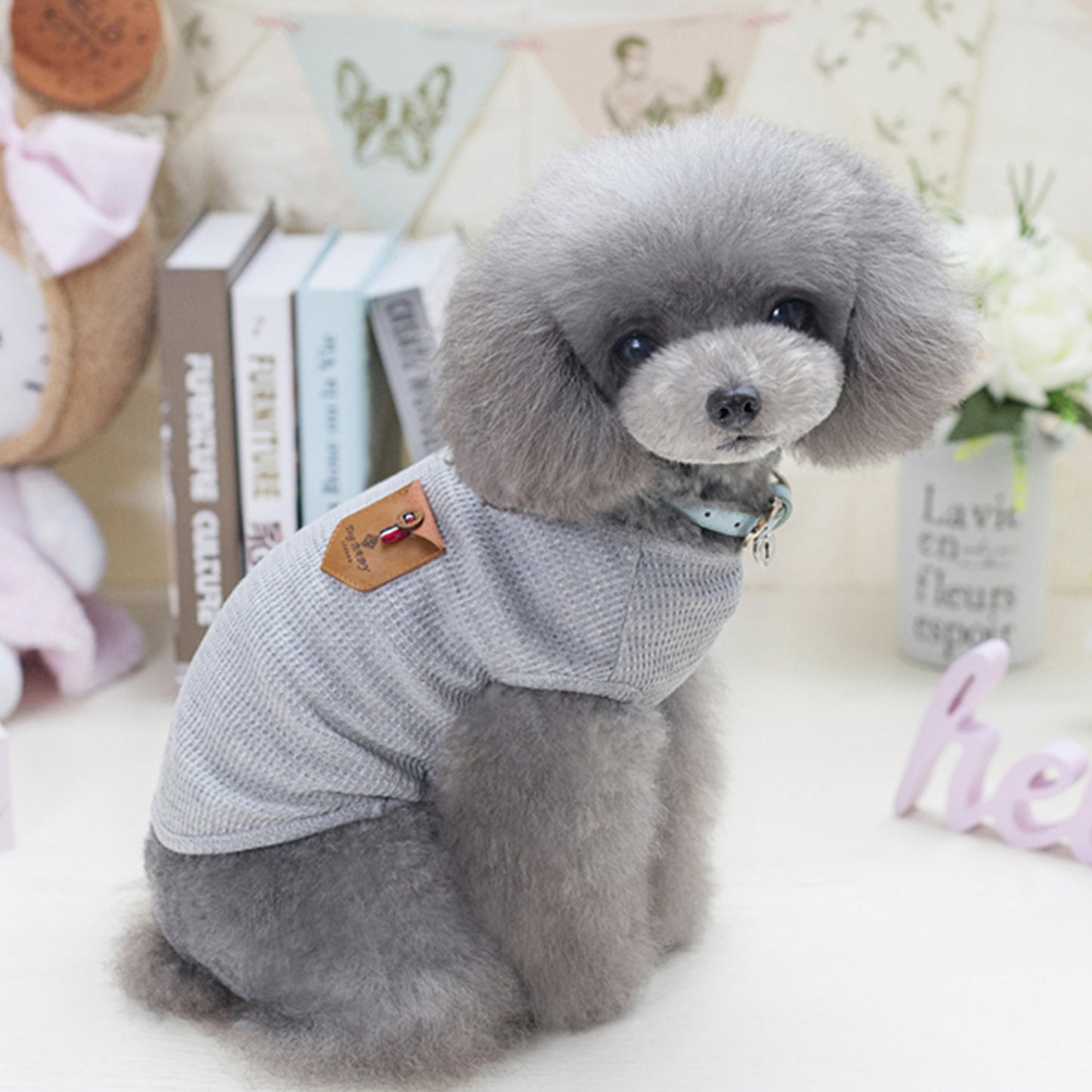 Breathable Cotton Dog Vest – Lightweight Summer Shirt for Pets | Mello & Co.