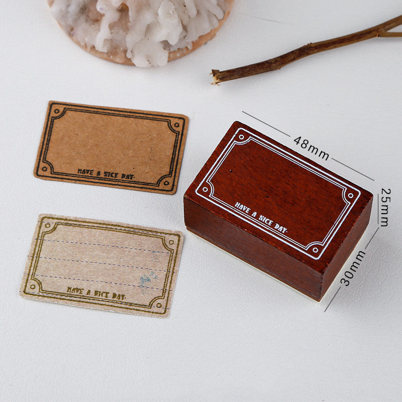 aesthetic DIY stamp box