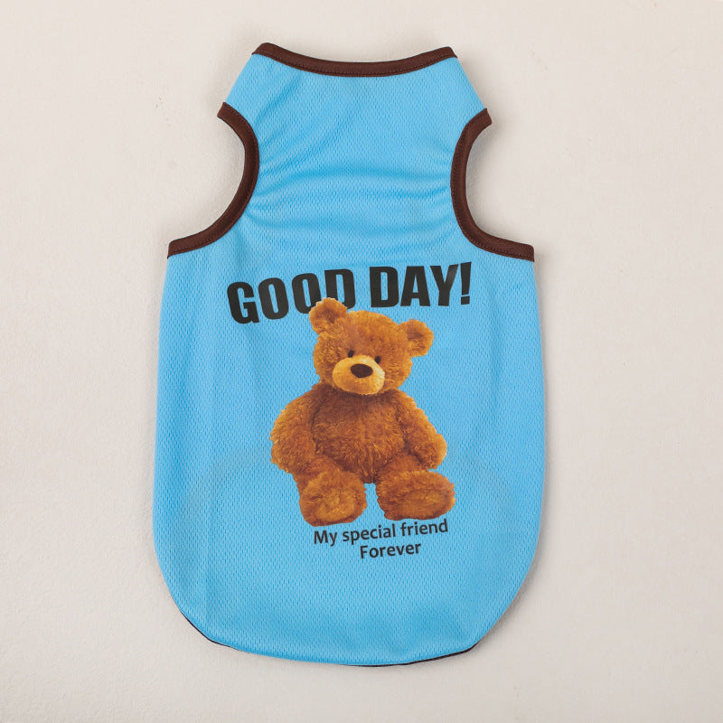 Lightweight puppy shirt for hot weather