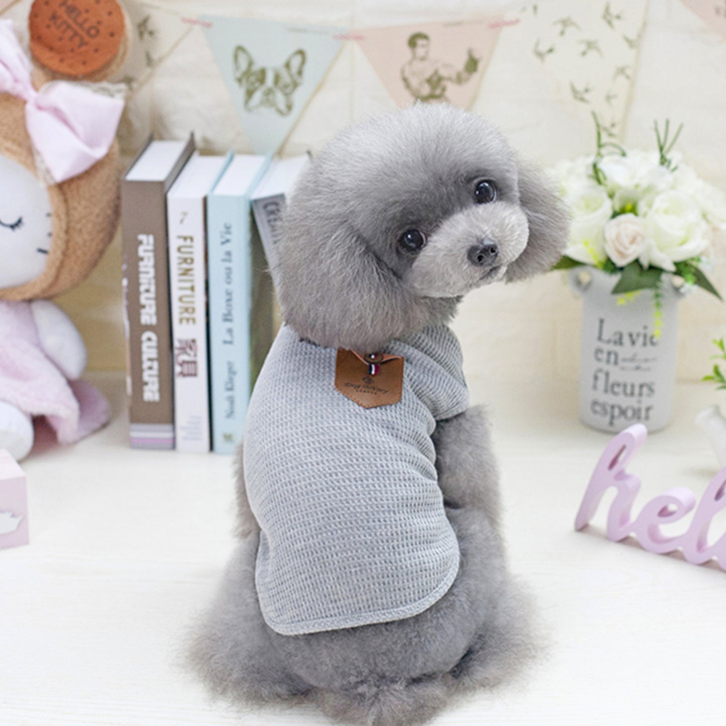 Breathable Cotton Dog Vest – Lightweight Summer Shirt for Pets | Mello & Co.