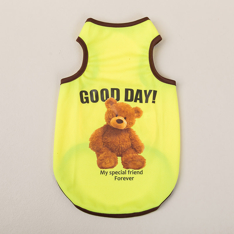 Pet fashion with cute bear design